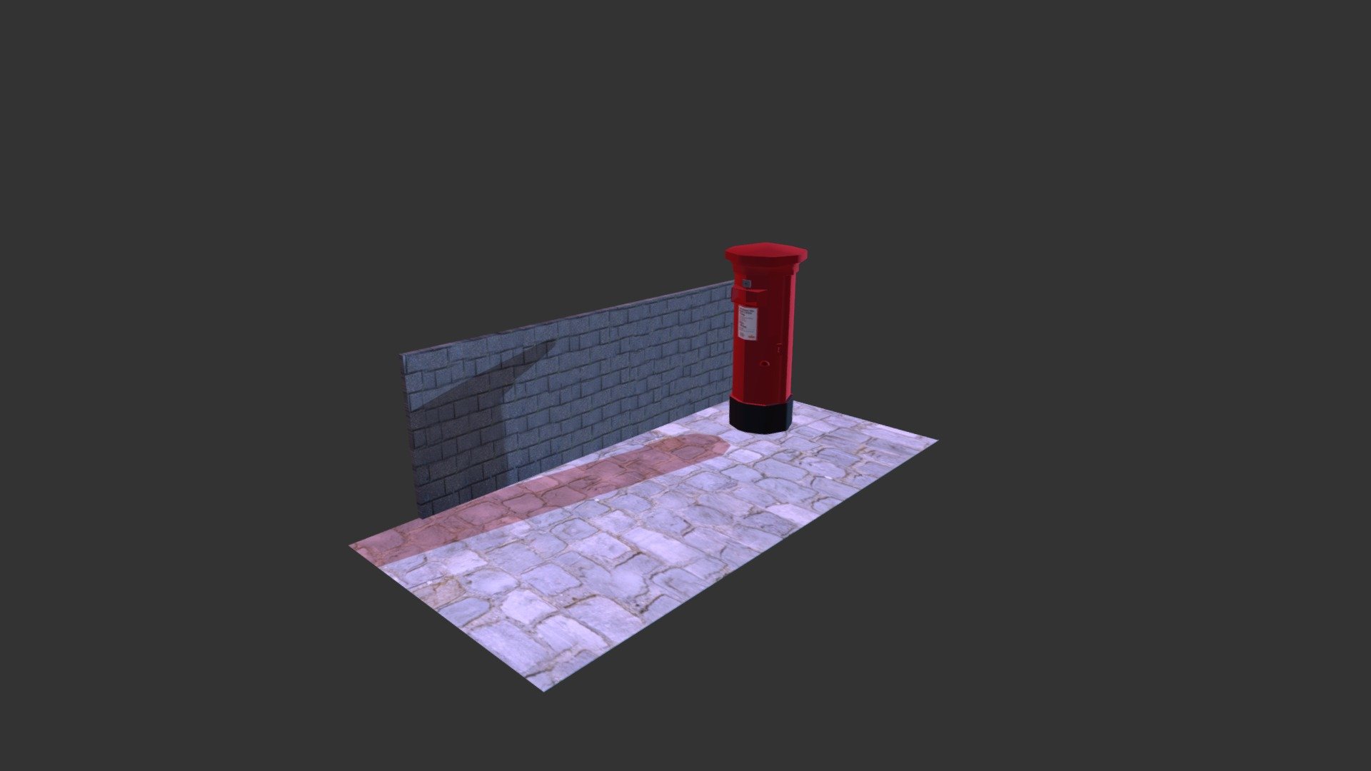 Postbox - 3D model by RidaKhalid [780cda1] - Sketchfab