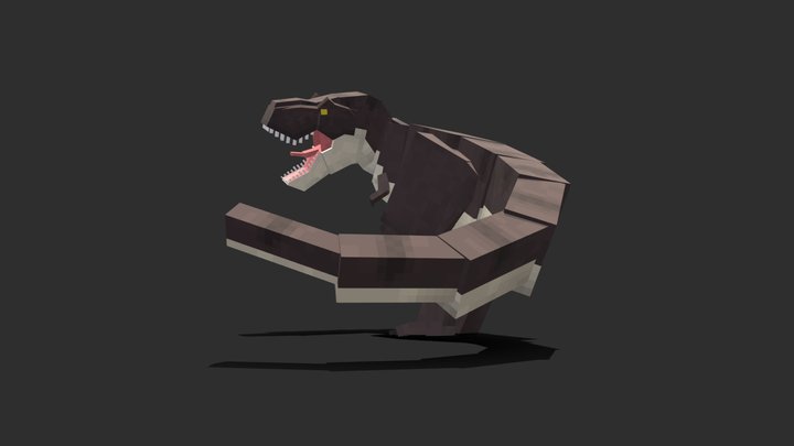 minecraft rex 3D Model