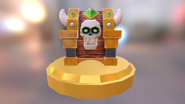 Chest Skull 3D Model
