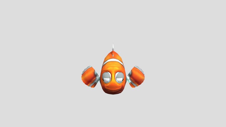 Dory's Reef Marlin (Real Version) 3D Model