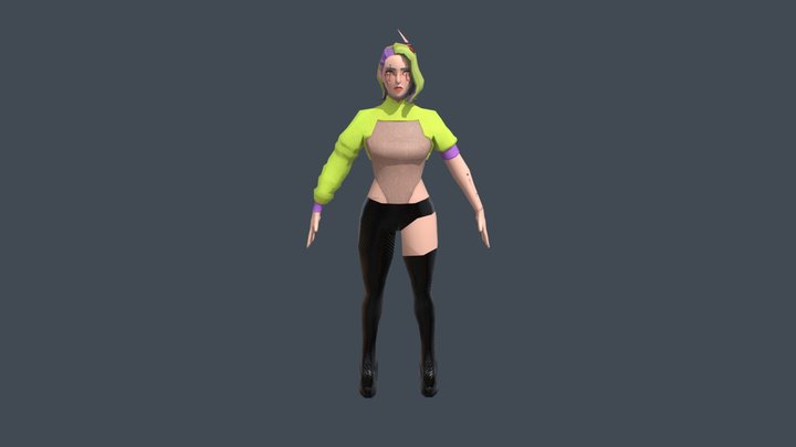 Viela 3D Model