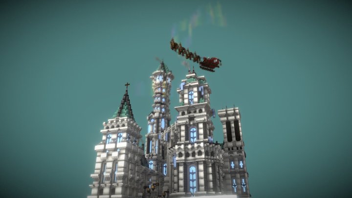 Christmas Castle - Iskillia 3D Model