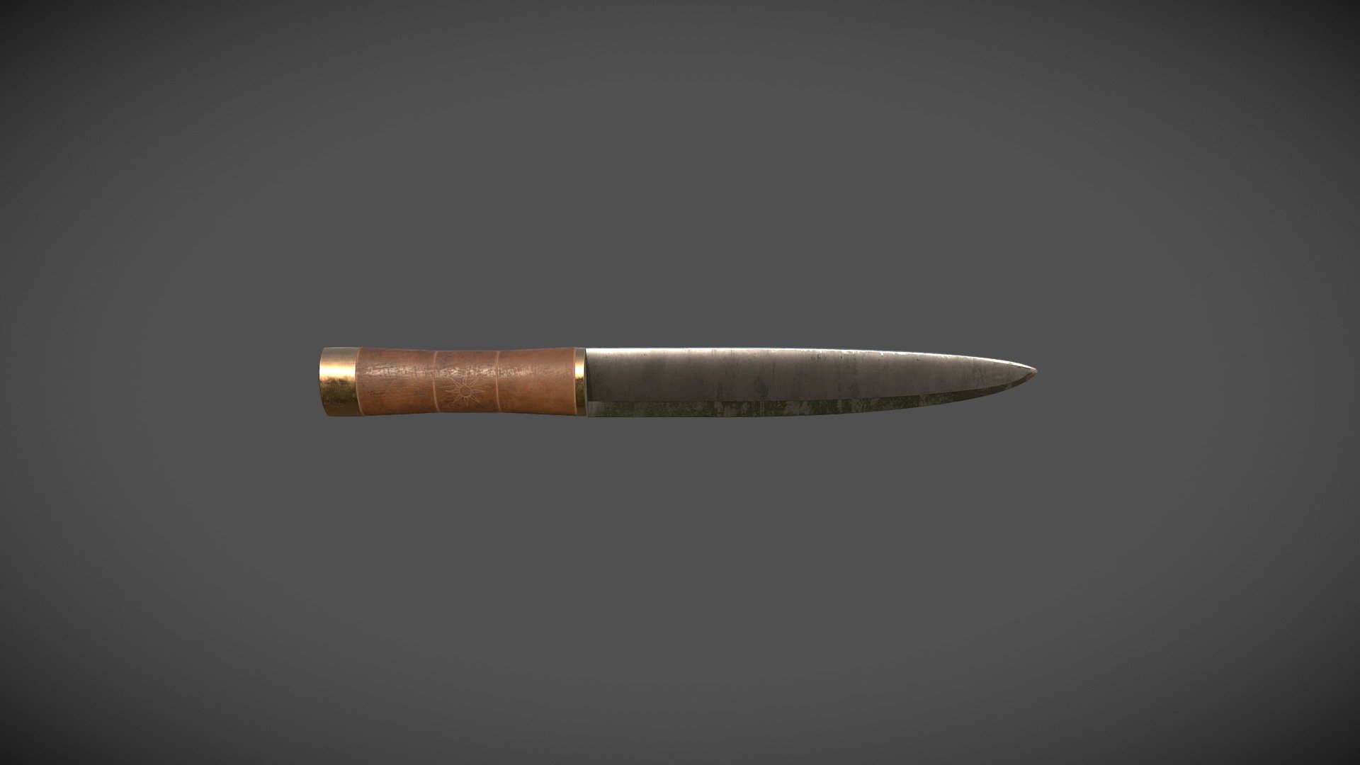 Medieval knife - Buy Royalty Free 3D model by Vertex-Design [780f512 ...