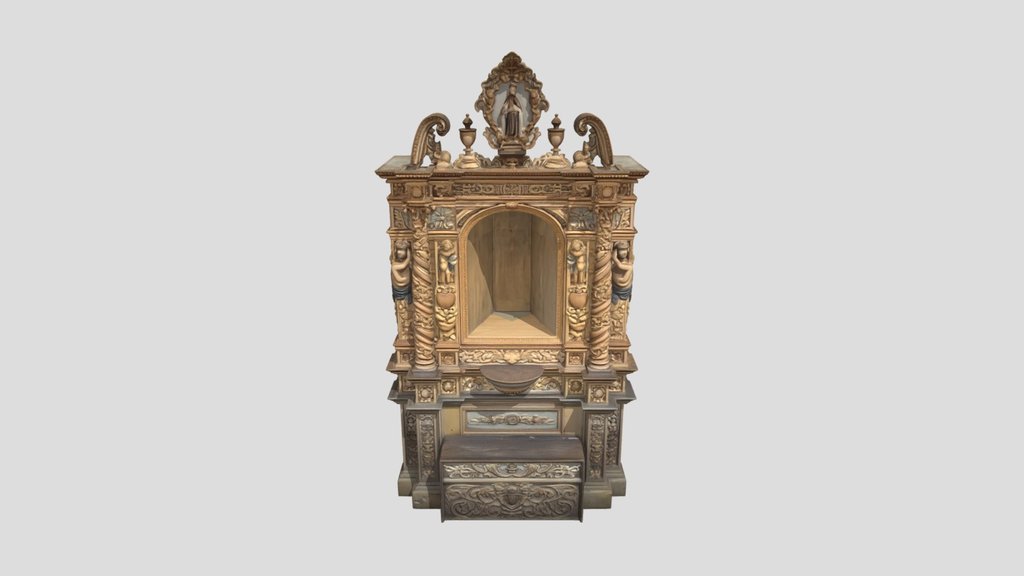 Golden Baroque Altarpiece