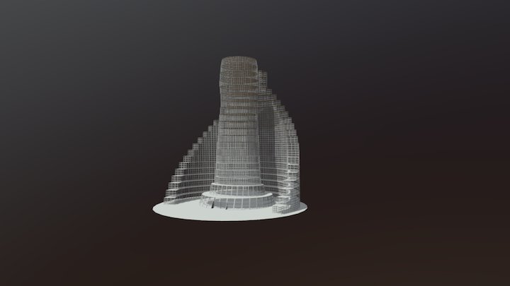 Multi purpose building 3D Model