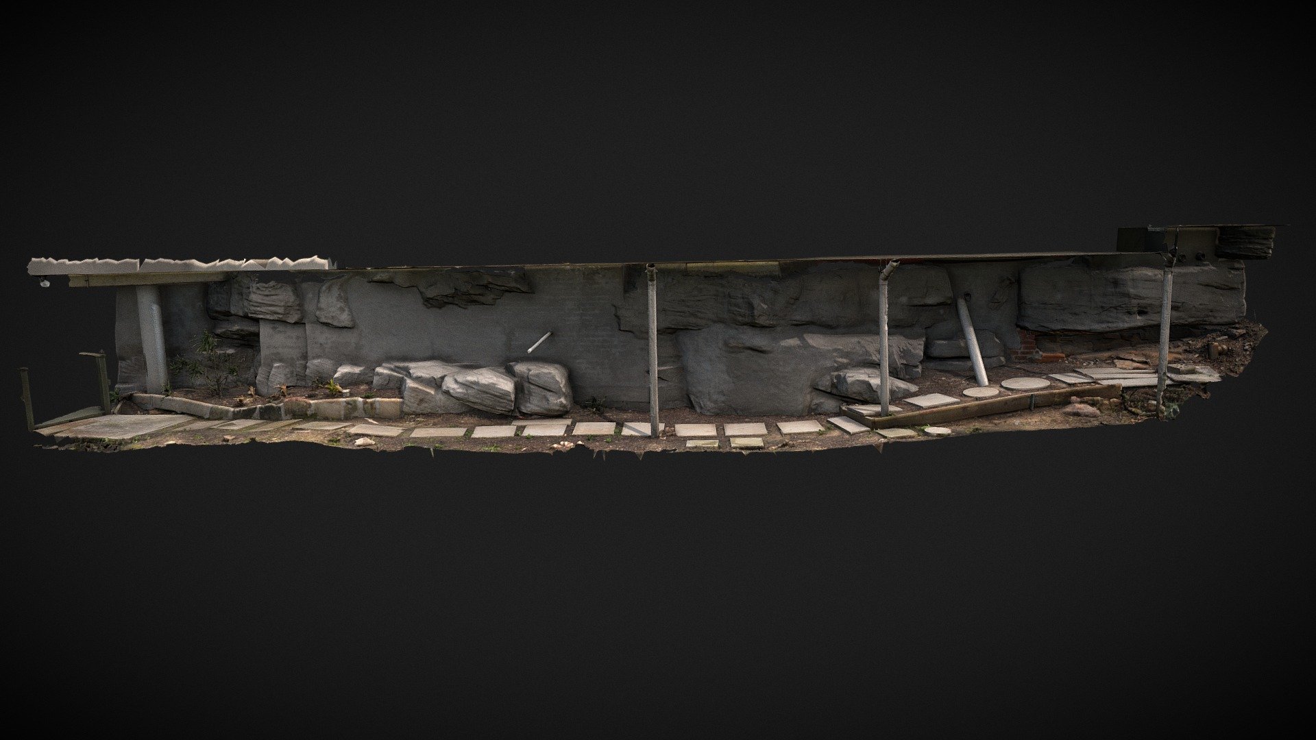 Rock Face - 3D model by UpAbove [7813158] - Sketchfab