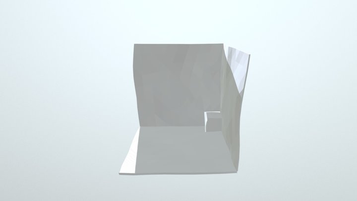 Pliage en papier 3D Model