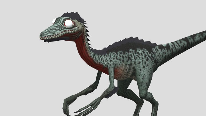 Jurassic Park the Game Troodon – Kostenloses 3D-Modell STL