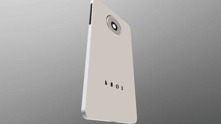 LEOI2 concept phone 3D Model