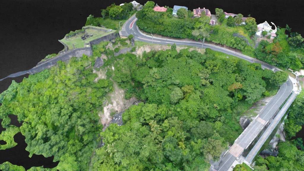 Pont Galion Basse Terre Guadeloupe