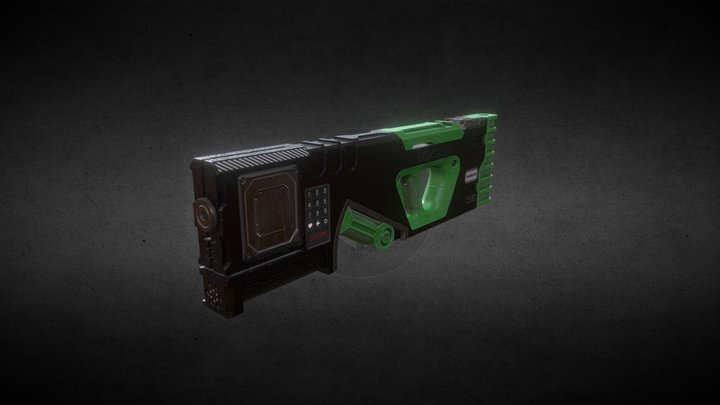 Boxgun 3D Model