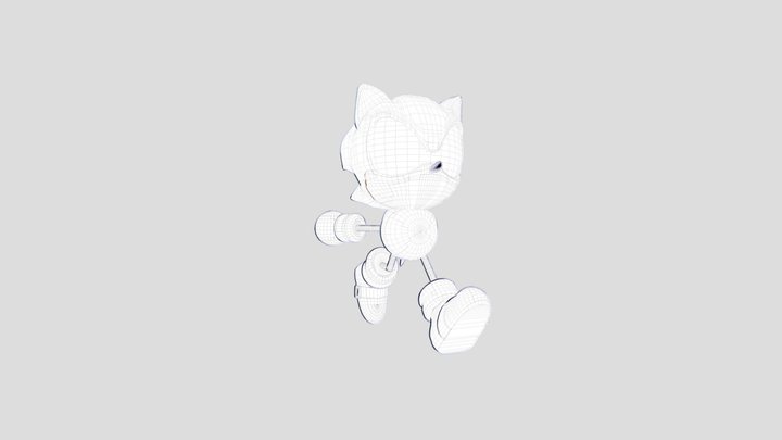 Sonic Junio runing 3D Model