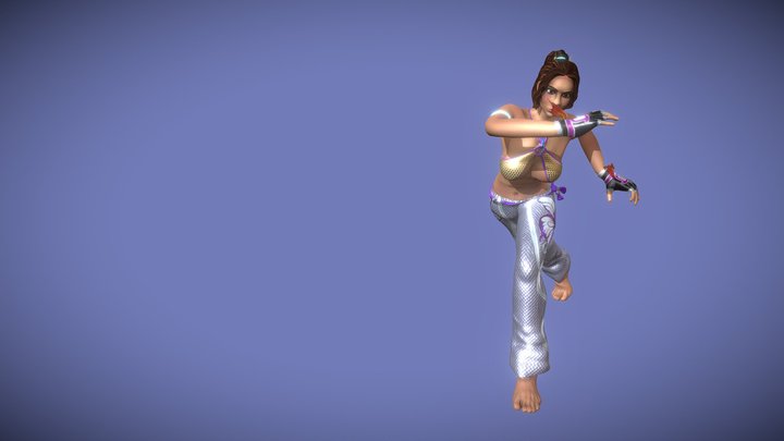 Christie Monteiro- Capoeira 3D Model