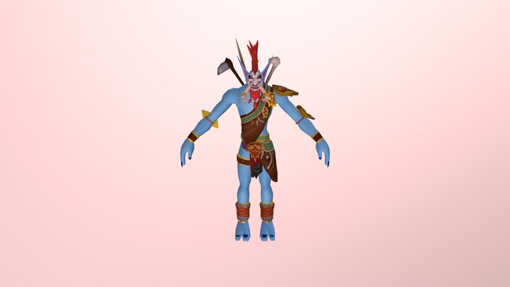 Vol'jin 3D Model