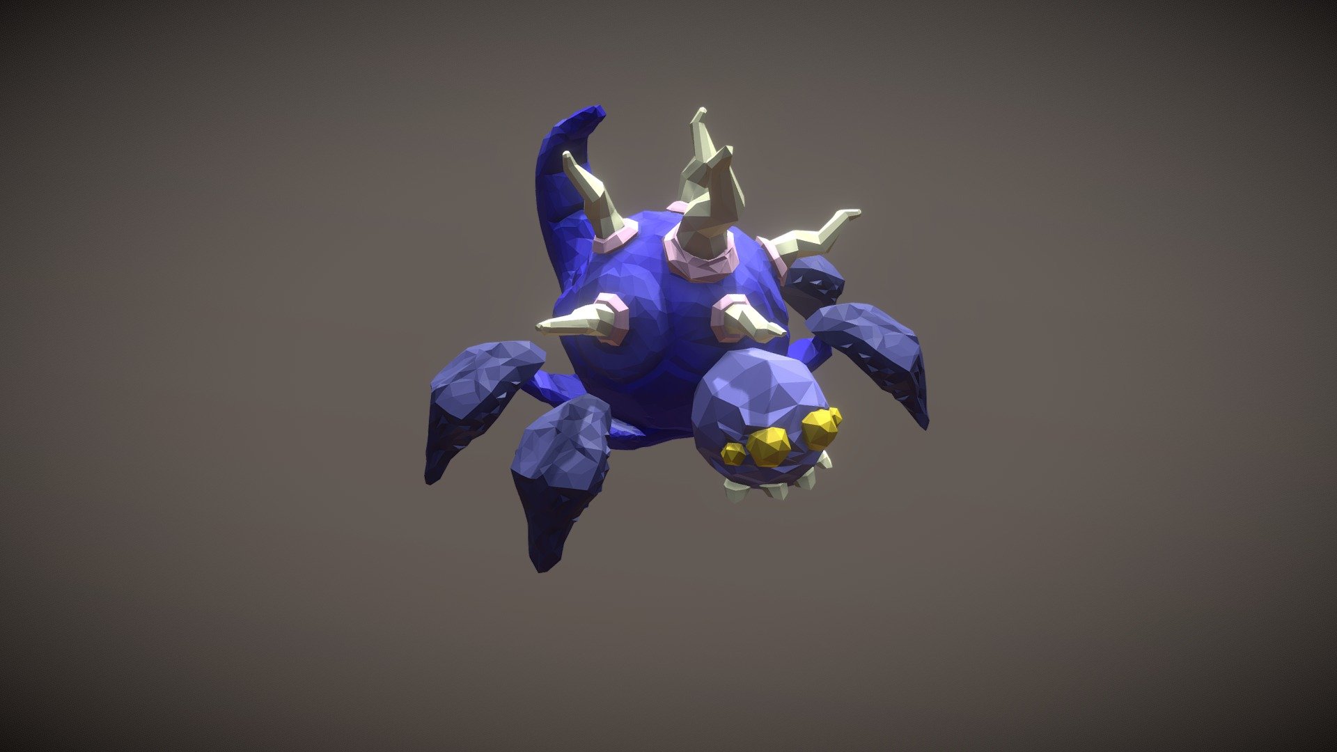 Spider lowpoly