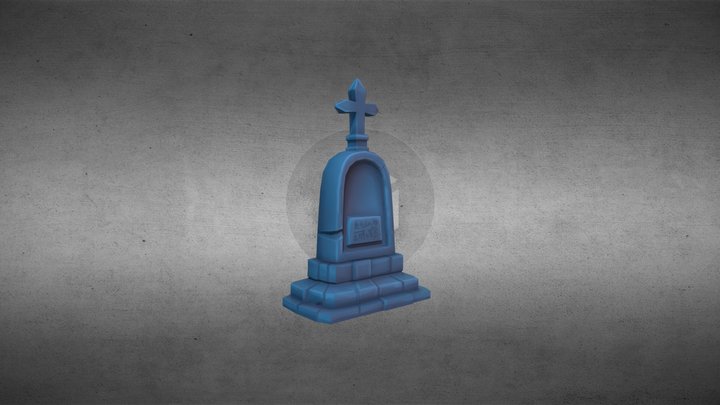 Grave Test 3D Model
