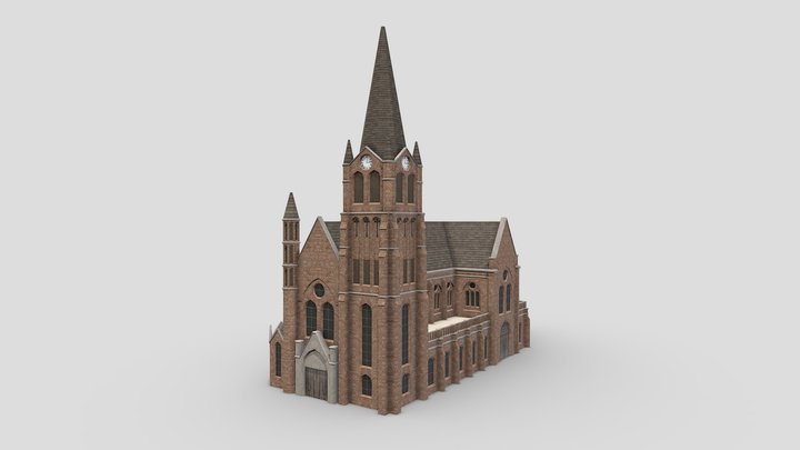 Medellin Sacred Heart Parish 3D Model