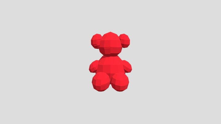 One bear 3D Model