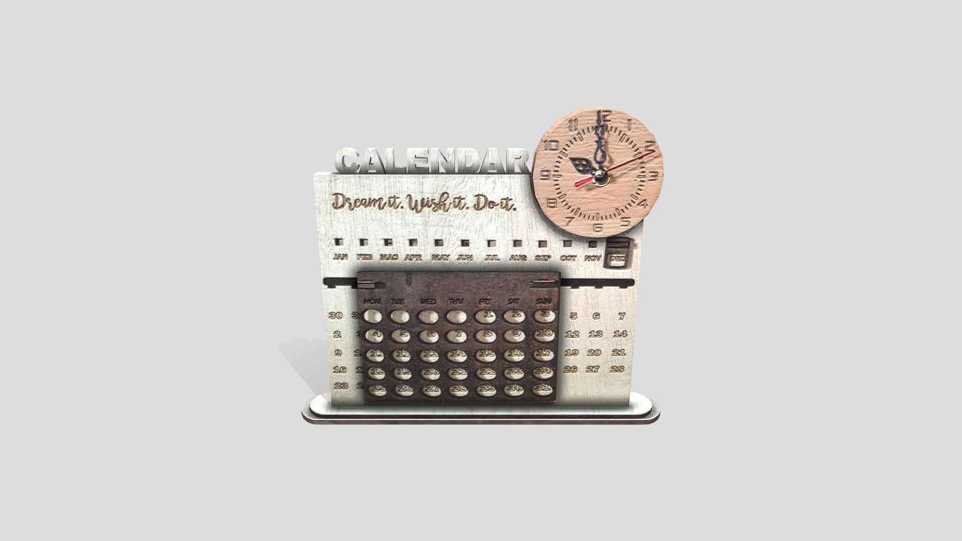PERPETUAL CALENDAR — Sketchfab embed 3D viewer