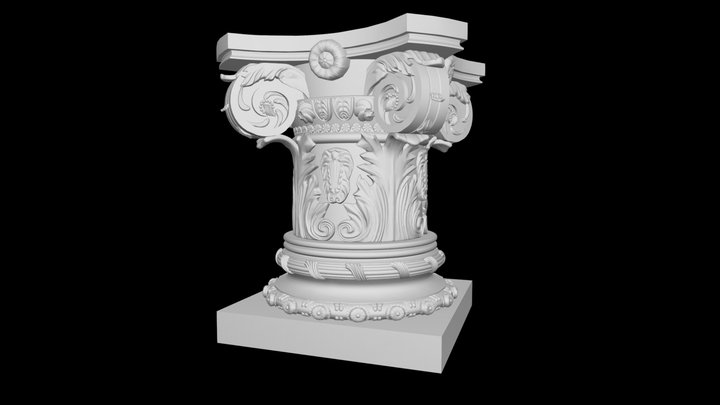 Пьедестал PT-017 3D Model