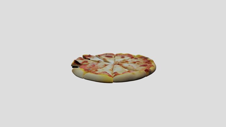 Classic- Pizza 3D Model