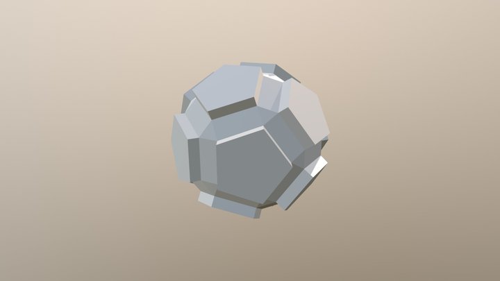 grenade shape test 3D Model