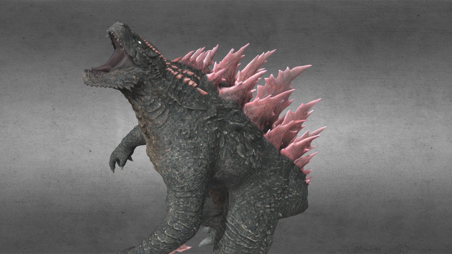 godzilla warzone pose roar - Download Free 3D model by danielgfj ...