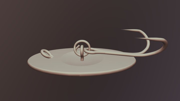 160910 Rock fish Lure 3D Model