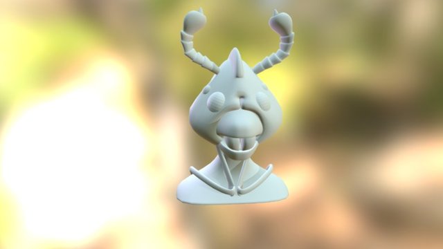 Little alien 3D Model