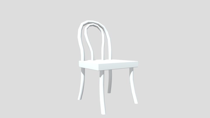 Car Ride - Cafe Chair 2 3D Model