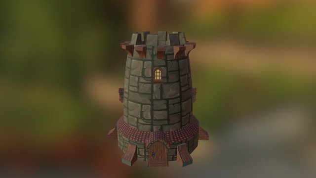 Tower_Texture_Mapping_SASD 3D Model