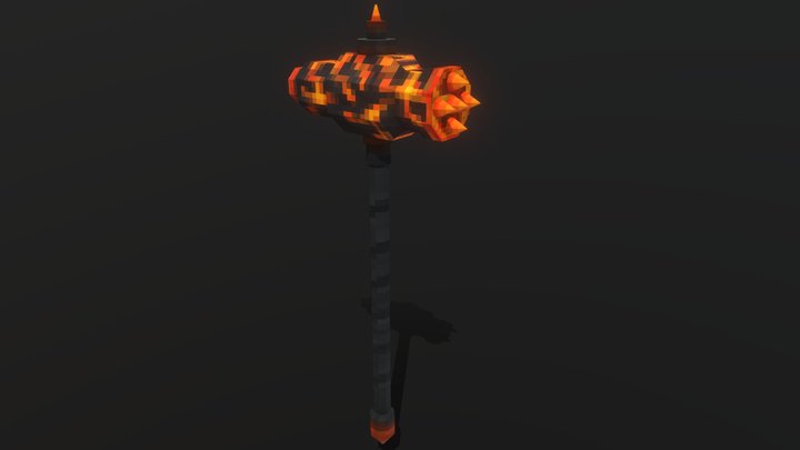 Hell's Hammer 3D Model