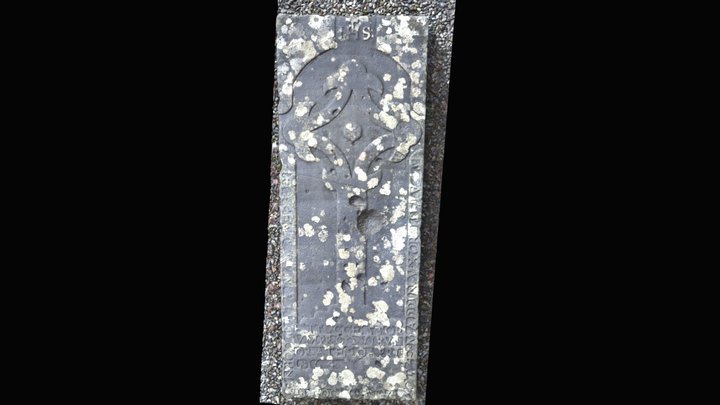 Portumna Abbey Graveslab (GA127-019004-) – Modello 3D gratuito STL