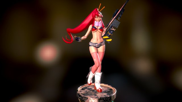 Yoko Littner - Young 3D Model