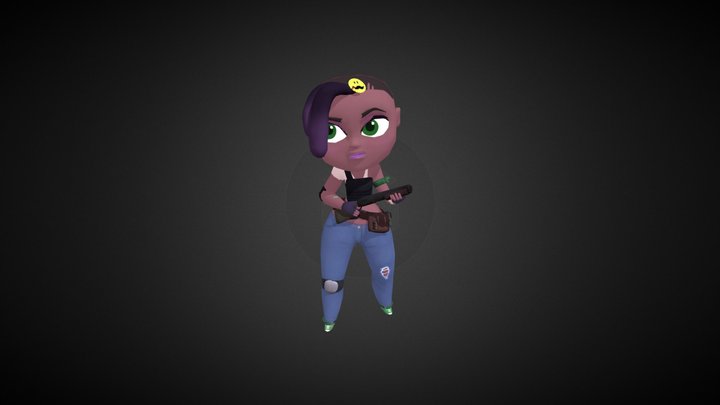 Apocalyptic Girls 3D Model