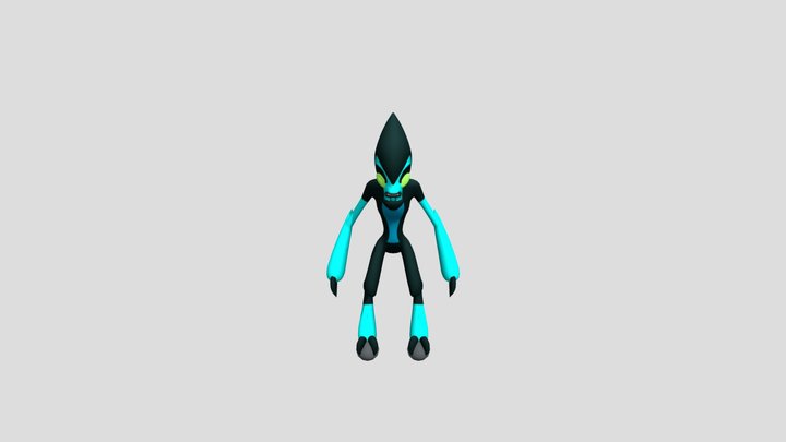 XLR8 3D Model