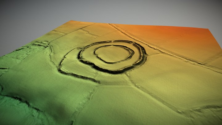Tregeare Rounds Camp, Cornwall (UK) – Modèle 3D gratuit STL