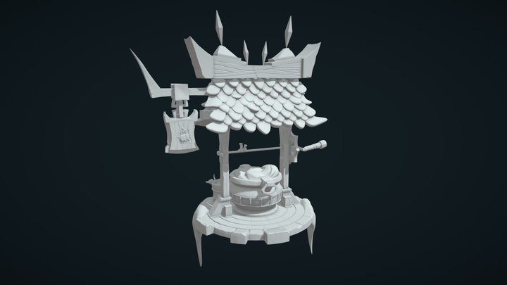 Magic Cauldron 3D Model