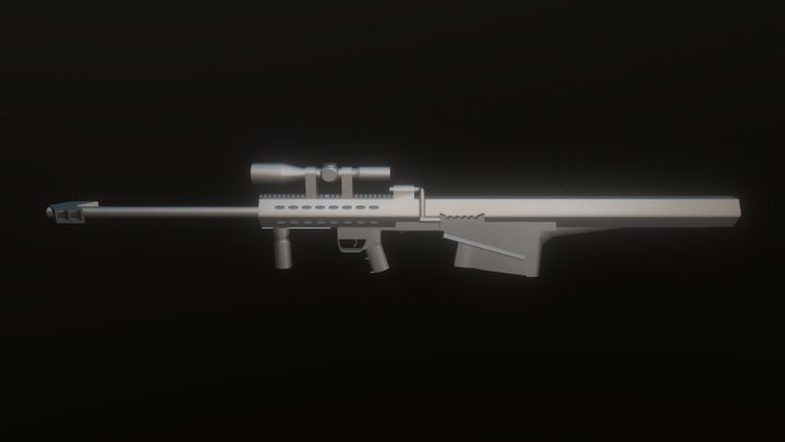 M82A2 3D Model