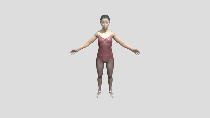 Ballerina 3D Model