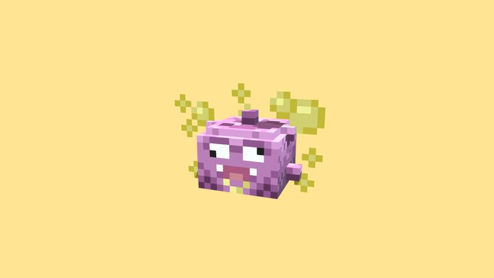 Koffing 3D Model