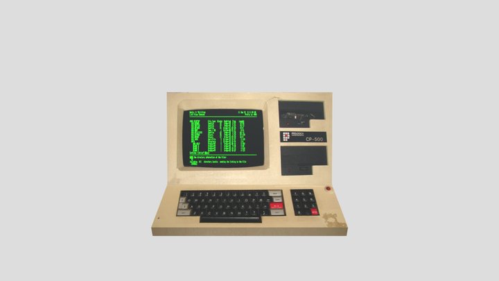 Cp-500-prologica-trs-80-model-iii-clone 3D Model