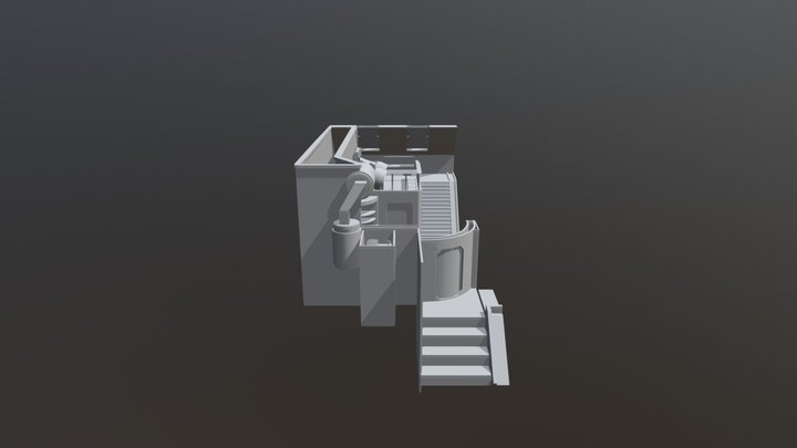 Cyberpunk assassin exercice 4h 3D Model