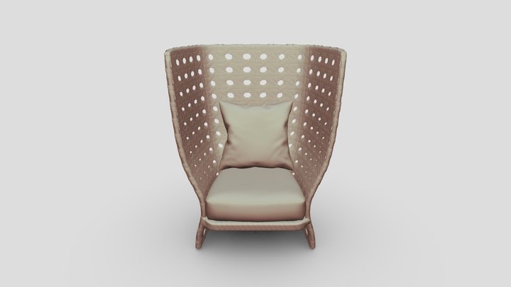 Canasta Chair 3D Model