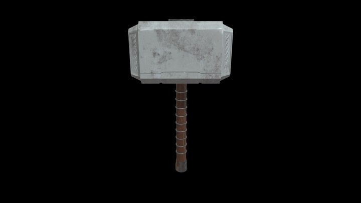 Mjolnir 3D Model