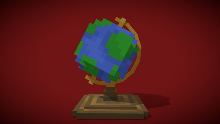Globe - earth 3D Model