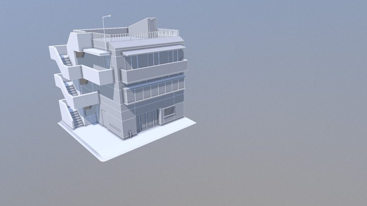 Tokyo_Building_1 3D Model
