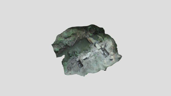 Watermolen Ter Apel - fotogrammetrie 3D Model