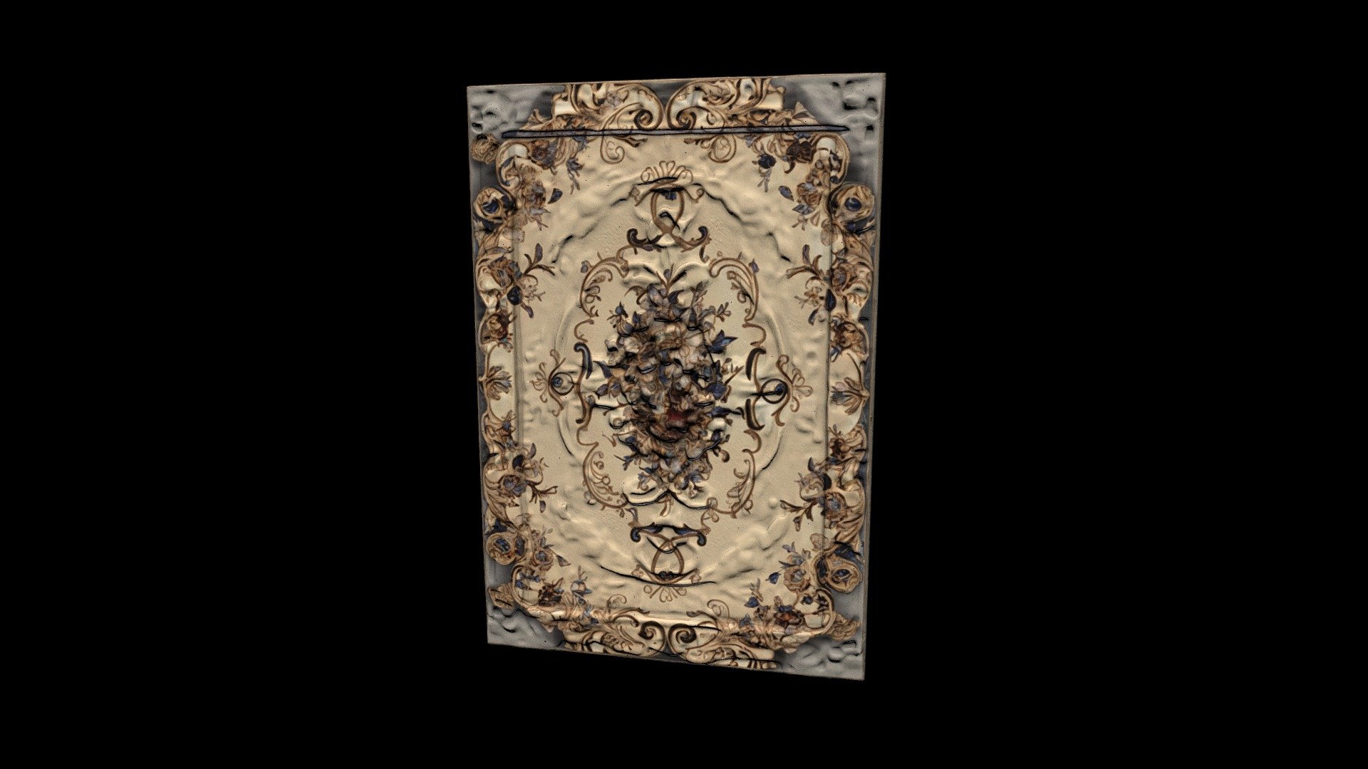 Rustical retro tile - 3D model by lvv_dsgn.99 [7827a54] - Sketchfab
