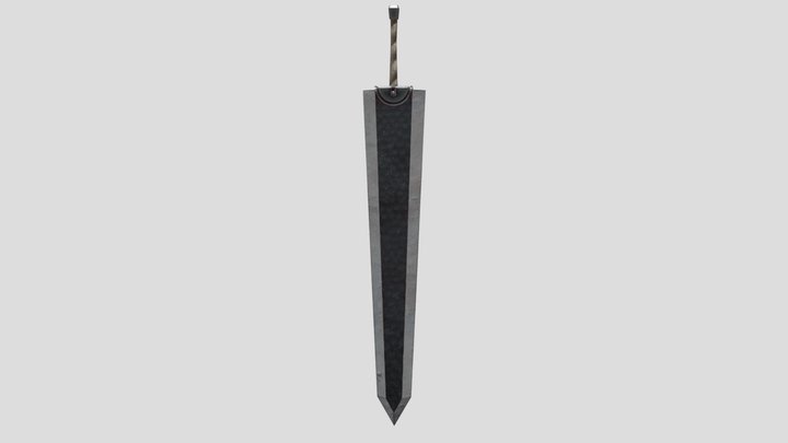 Dragon Slayer Berserk Sword 3D Model